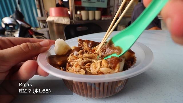 The (almost) 100 YEAR Old Claypot APOM MANIS + STRANGE Rojak Sauce | PENANG, Malaysia смотреть онлайн