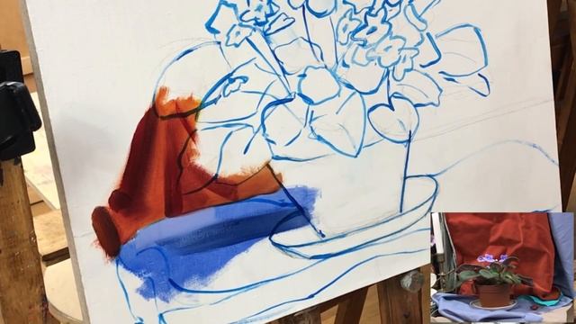 Средний тон и лессировка в живописи. смотреть онлайн