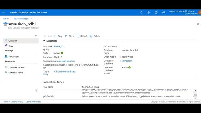 MULTICLOUD – Oracle Database Service in Azure - Create Base Database смотреть онлайн