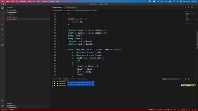 [Leetcode] 21. Merge Two Sorted Lists смотреть онлайн