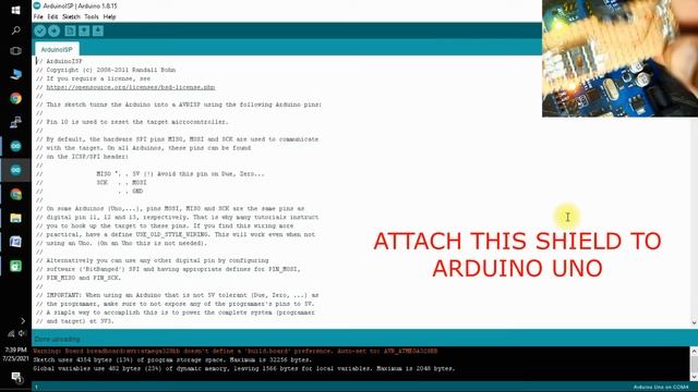 PROGRAM ATTINY85 WITH ARDUINO :: LED BLINKING ON ATTINY85 смотреть онлайн