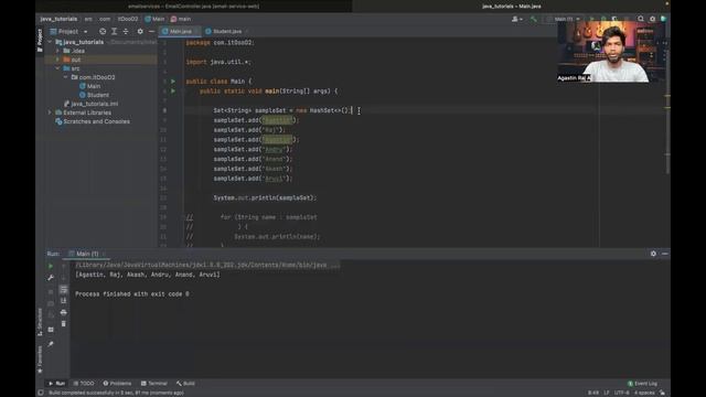 Java Complete Crash Course for Beginners (English/Tamil) L11 - Java Set Interface, HashSet, TreeSet смотреть онлайн