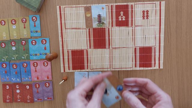 Kanagawa - How to set up, play and review Bruno Cathala board game by IELLO * AmassGames * 4K Japa смотреть онлайн