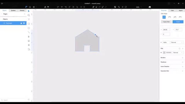 Vector tool in Lunacy 4.0+ смотреть онлайн