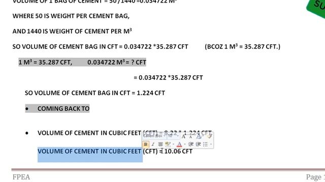 09-HOW TO CALCULATE CEMENT SAND AGGREGATE QUANTITY FROM CONCRETE IN ENGLISH смотреть онлайн