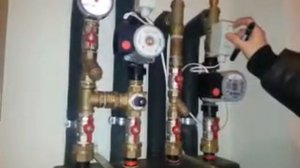 Монтаж отопления в частном доме на базе газового котла Buderus
