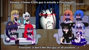 Highschool Dxd React to Naruto and Sasuke || Gacha reaction video || My au || (1/2)