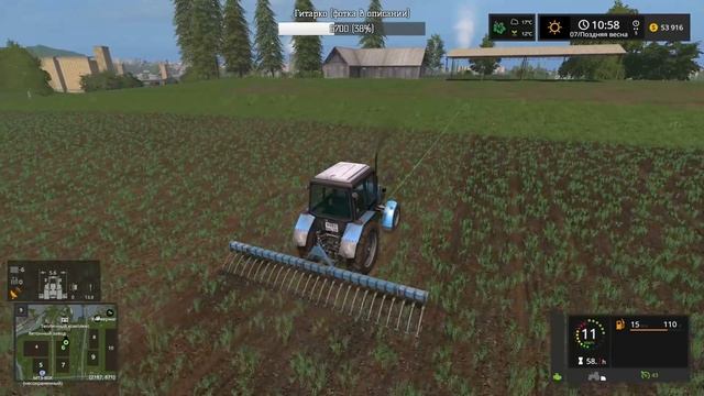 Золотой Колос || #5 - Посевы всходят! || Farming Simulator 17 смотреть онлайн