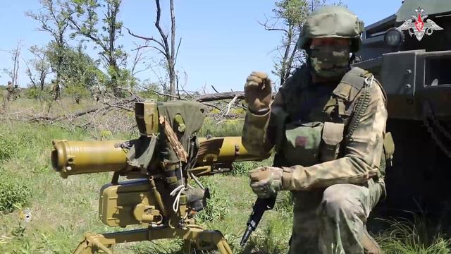 Оператор ПТРК «Фагот» с позывным «Абзац» рассказал об уничтожении опорников, техники и живой силы ВС смотреть онлайн