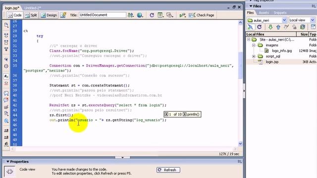 aula 46 java ee - Usando metodos first e getString смотреть онлайн