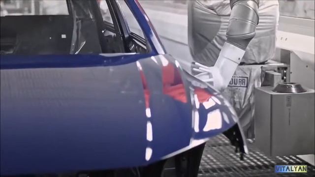 Сборка автомобиля AUDI Q5. Завод Ауді. Audi car factory смотреть онлайн