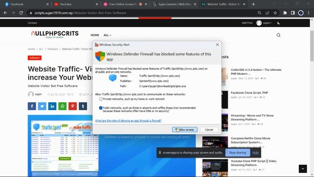 Website Unlimited Traffic Software For Free || NULLED PHP SCRIPTS смотреть онлайн