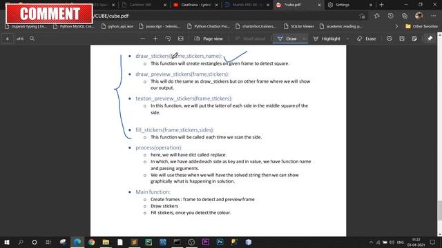 Full cube detection explanation in python | Rubik cube | Tech nic смотреть онлайн
