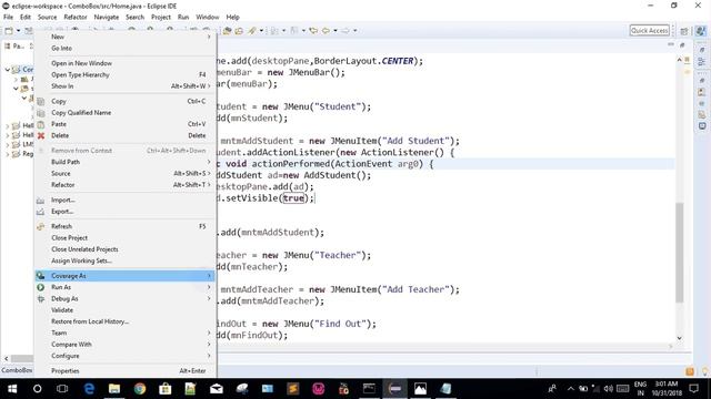 Dynamic ComboBox with help of Core java programming language and Mysql DB in Eclipse IDE смотреть онлайн