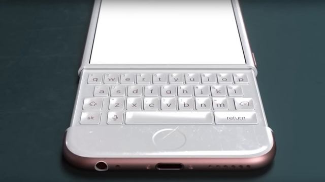 Концепт iPhone 6S с QWERTY-клавиатурой смотреть онлайн
