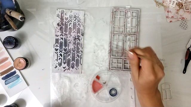 Mixed media card tutorial смотреть онлайн