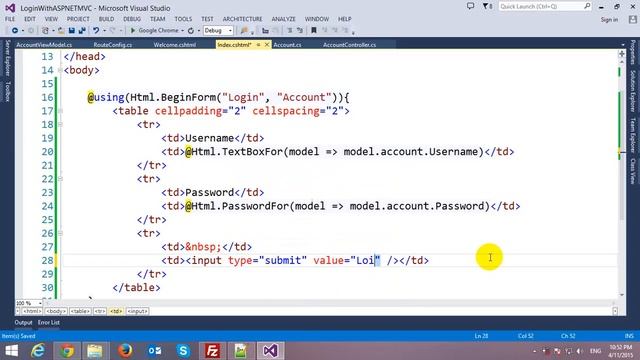 Login Form with ASP.NET MVC Framework смотреть онлайн