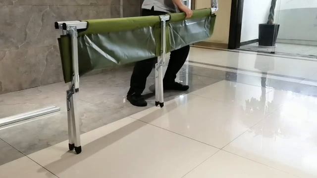 Military folding camping bed army cot -TOP смотреть онлайн