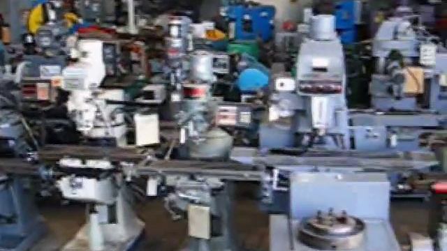 75 Ton Used Large Dake Hydraulic 4 Post Press, for sale by Sterling Machinery Exchange смотреть онлайн