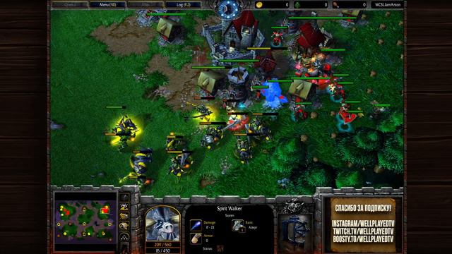 ТОП 42 Отжал базу соперника: Who (Orc) vs Sonkie (Hum) Warcraft 3 The Frozen Throne смотреть онлайн