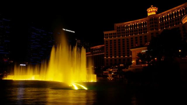 Las Vegas Bellagio Fountains time lapse taken with Sony Nex 7. смотреть онлайн