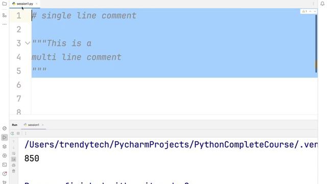 Python Complete Course | Variables & Data Types | Session 1 смотреть онлайн