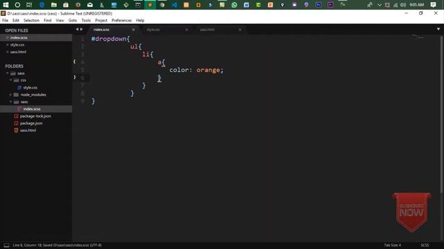 Sass Tutorial in Hindi part 06: What is NESTING in SASS |in Hindi/Urdu смотреть онлайн