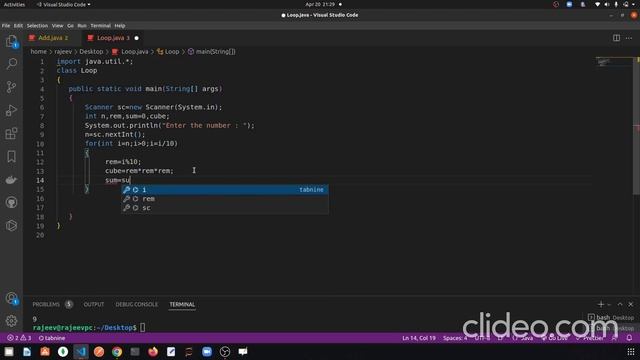 Java program to check Armstrong number || VS Code смотреть онлайн