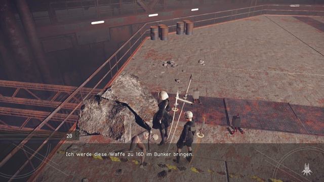 Let's Play NieR: Automata [Blind/German] #9 - Erinnerungen an 11B смотреть онлайн