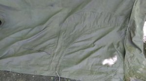 Как собрать палатку из армейских плащ-палаток.