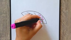 Как нарисовать веер легко и просто