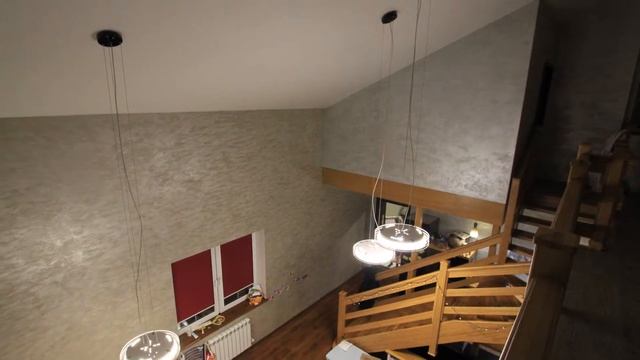 Красивые потолки установили в доме. смотреть онлайн
