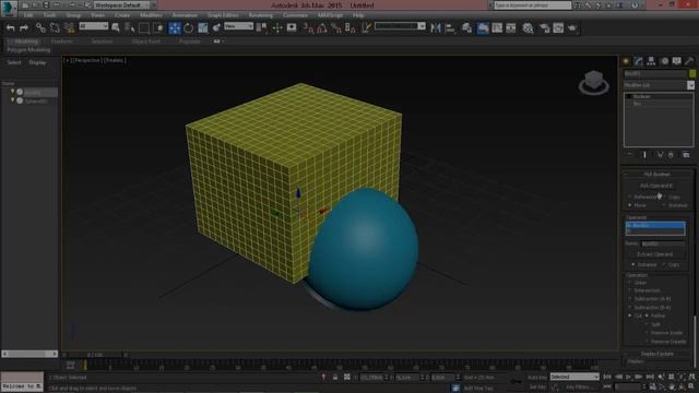 3ds Max для начинающих урок 8 ( Boolean ) смотреть онлайн