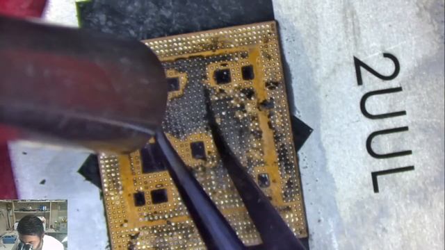 iPhone 11 Pro Max CPU Reballing / Cleaning Processor Repair смотреть онлайн