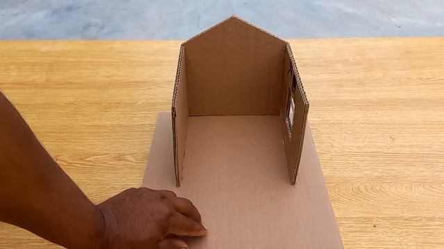 (DIY) Making a Beautiful House Model with Cardboard .Very Simple смотреть онлайн