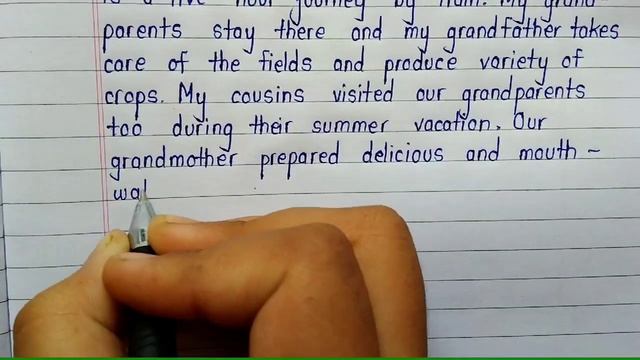 Essay on my summer vacation || Summer vacation essay смотреть онлайн