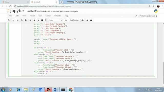 Pembuatan Media Pembelajaran Matematika | Python смотреть онлайн