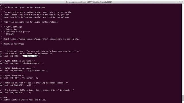 WordPress CVE-2021-29447 | TryHackMe CTF | 2021 смотреть онлайн