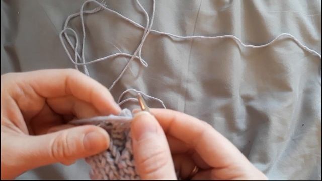 Плоская коса (жгут). Вязание на спицах. Мастер-Класс. смотреть онлайн