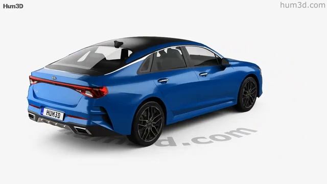 Kia K5 2020 3D model by Hum3D.com смотреть онлайн
