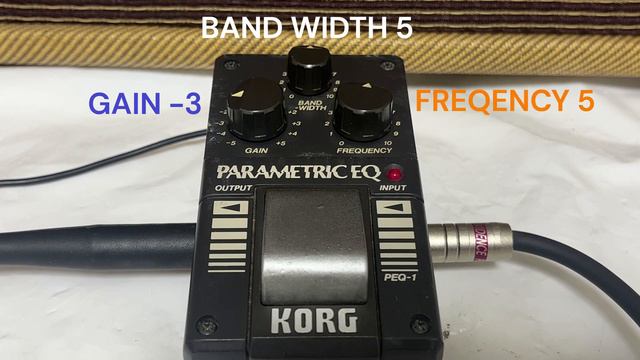 KORG PEQ-1 Parametoric Equalizer 1980's Vintage Guitar Pedal Made in Japan смотреть онлайн