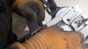 Makita UC 4030 A(Румыния)  не вращается цепь.