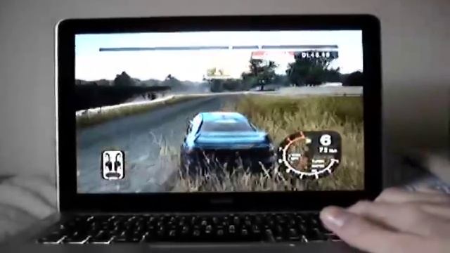 Colin McRae Rally Mac on Aluminium MacBook 13" (Native) смотреть онлайн
