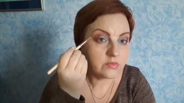 Макияж в день рождения #макияж50+ смотреть онлайн