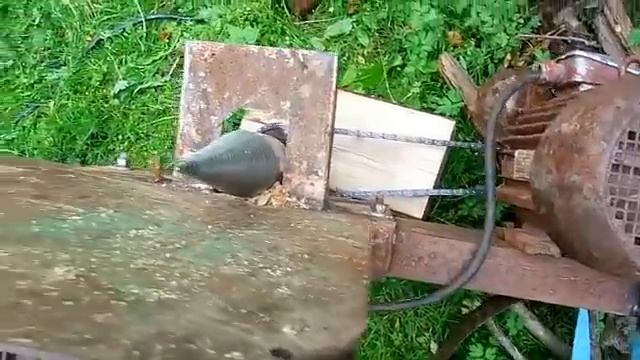 Электро дровокол своими руками смотреть онлайн