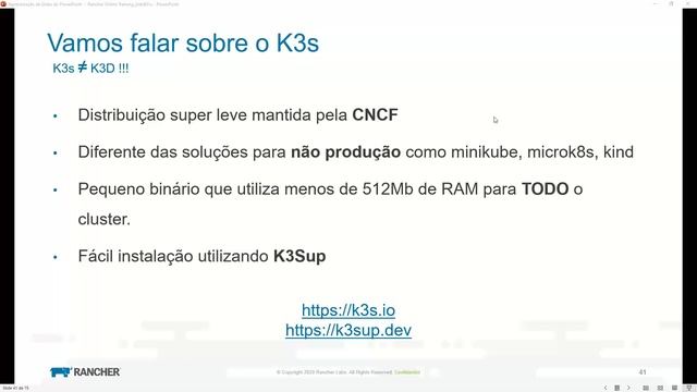 Introdução A Containers, Kubernetes e K3S! смотреть онлайн