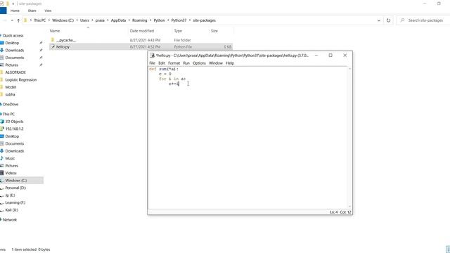 how to import own modules as default in python from anywhere | how to access own modules in python смотреть онлайн