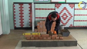 Кирпичная кладка по многорядной системе перевязки швов