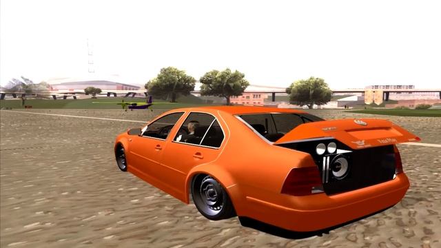 GTA SA - Volkswagen Bora Fixa Aro 16 Roda de Ferro [1080p] смотреть онлайн