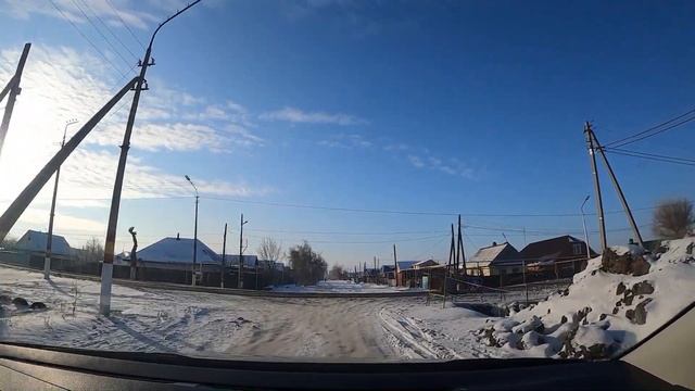Рудный.ул Пушкина..дороги.... смотреть онлайн